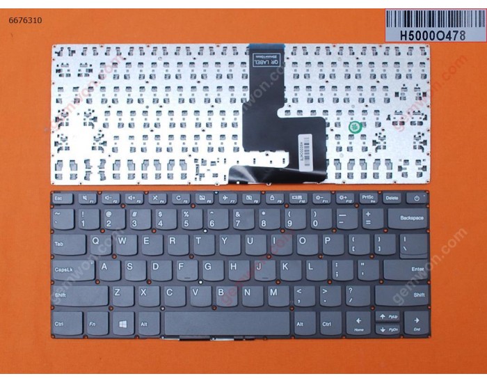 LAPTOP KEYBOARD FOR LENOVO IDEAPAD 320 14IKB (WITH ON/OFF SWITCH)